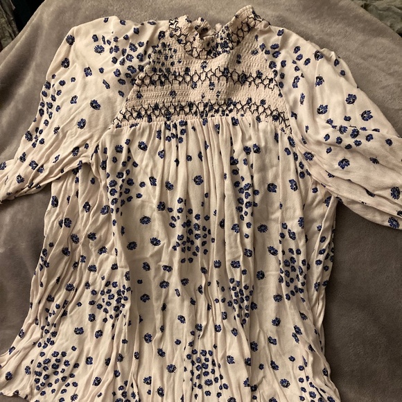 Mock Neck Floral Dress - Picture 1 of 5